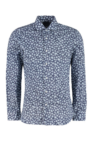 Printed cotton shirt-0